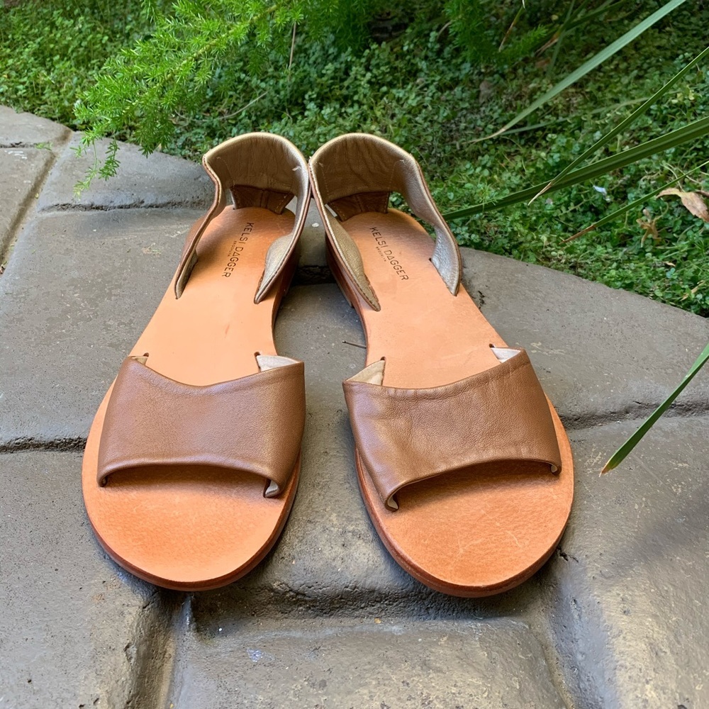 KELSI DAGGER BROOKLYN Womens Sandals Size 8 EUC